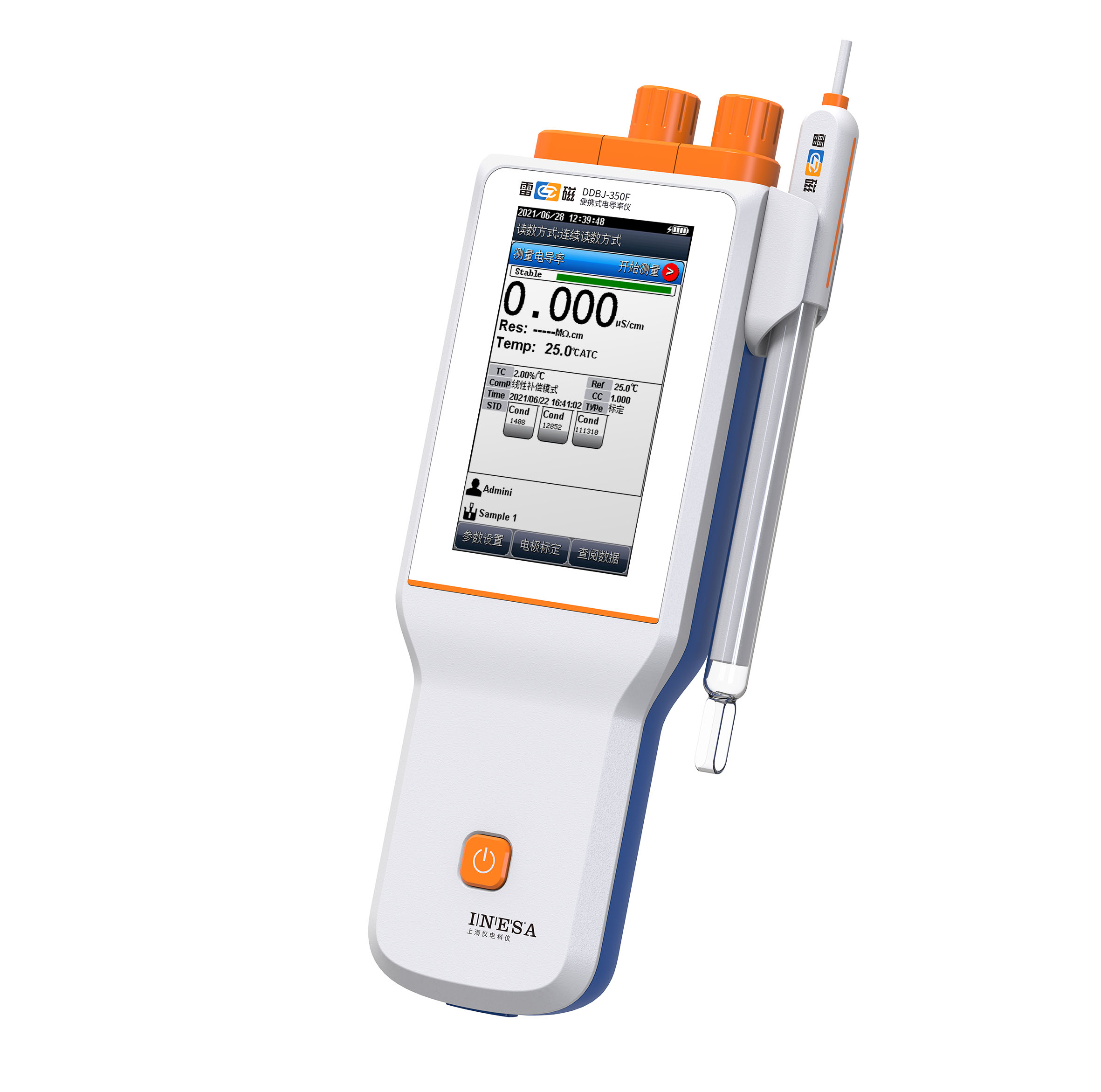 上海雷磁便携式电导率仪DDBJ-350F