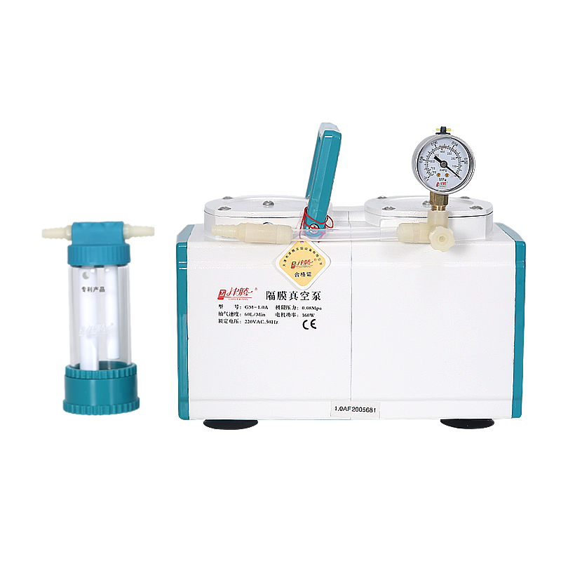 天津津腾隔膜真空泵（含截流瓶）GM-1.0A (防腐）