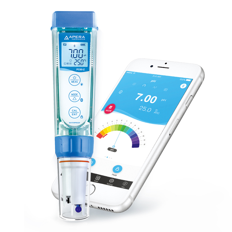 上海三信PC60-Z智能蓝牙pH/电导率仪