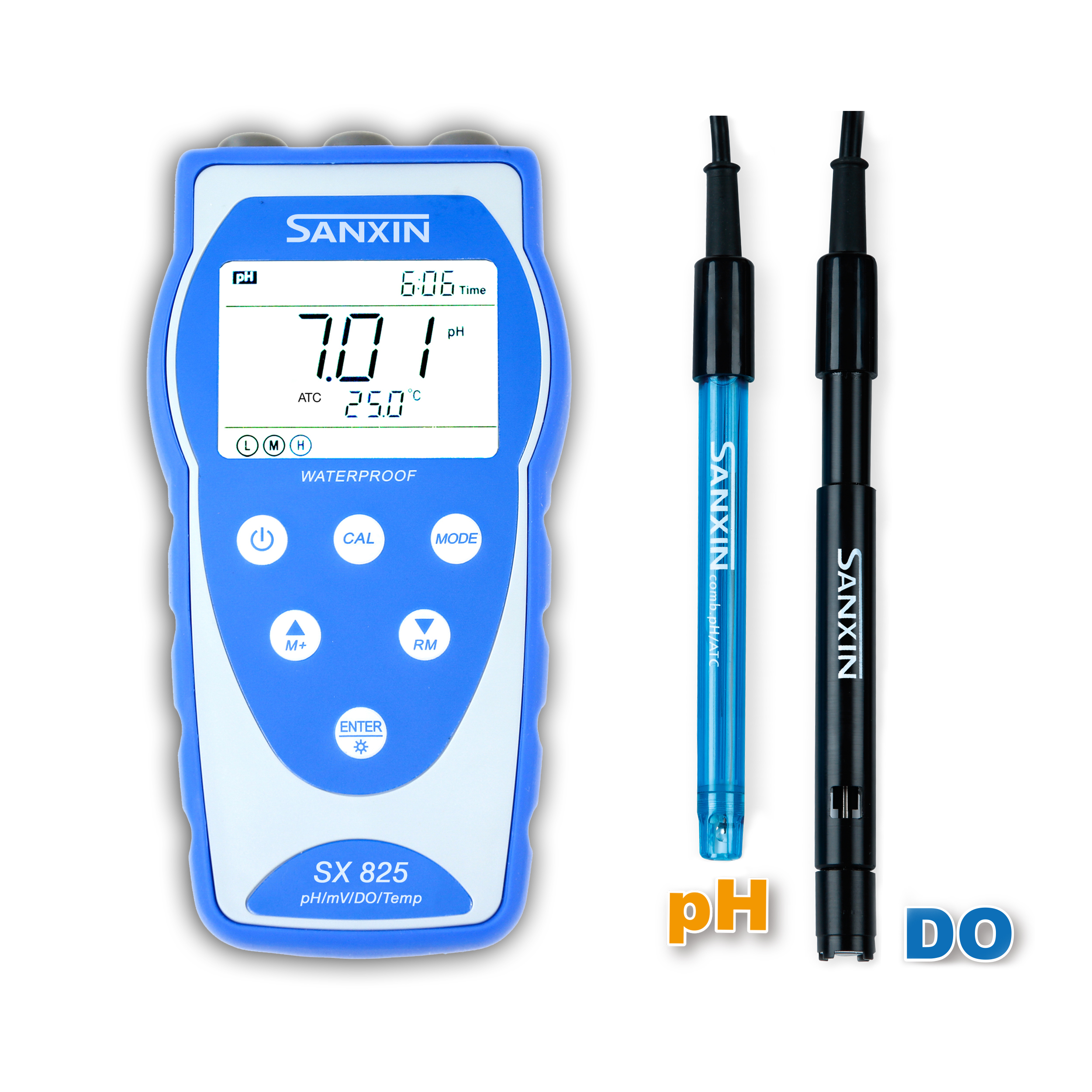 上海三信SX825 pH/溶解氧仪