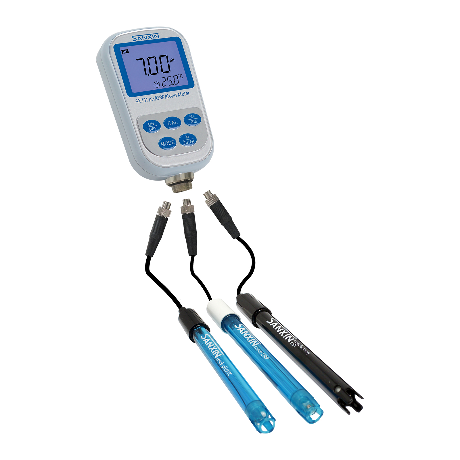 上海三信SX731pH/ORP/电导率仪