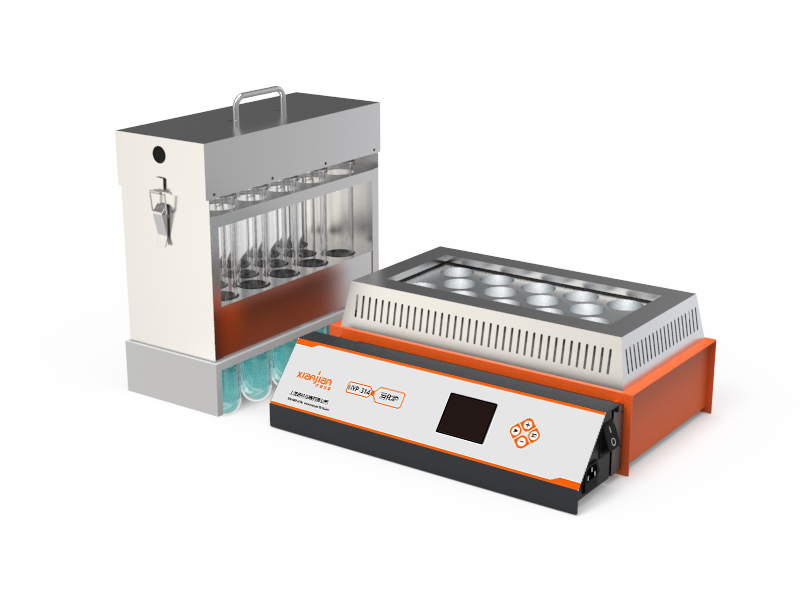 上海纤检消化炉HYP-314十四孔（铝锭 过温双保护 液晶显示）