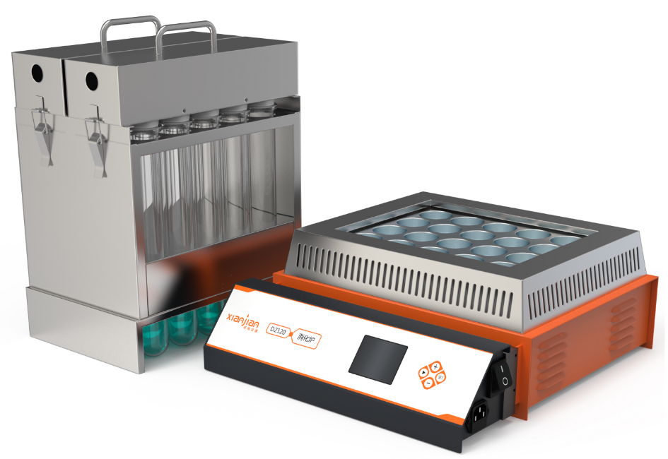 上海纤检消化炉HYP-340（四十孔，铝锭，过温双保护液晶显示）