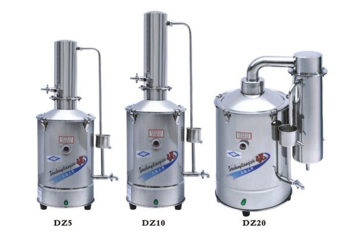 上海三申DZ10不锈钢电热蒸馏水器(普通)